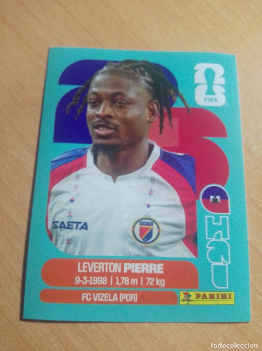 Cromos de f&uacute;tbol: LEVERTON PIERRE HAIT&Iacute; HAI 10 MUNDIAL FIFA WORLD CUP 2026 26 PANINI STICKERS NUEVO