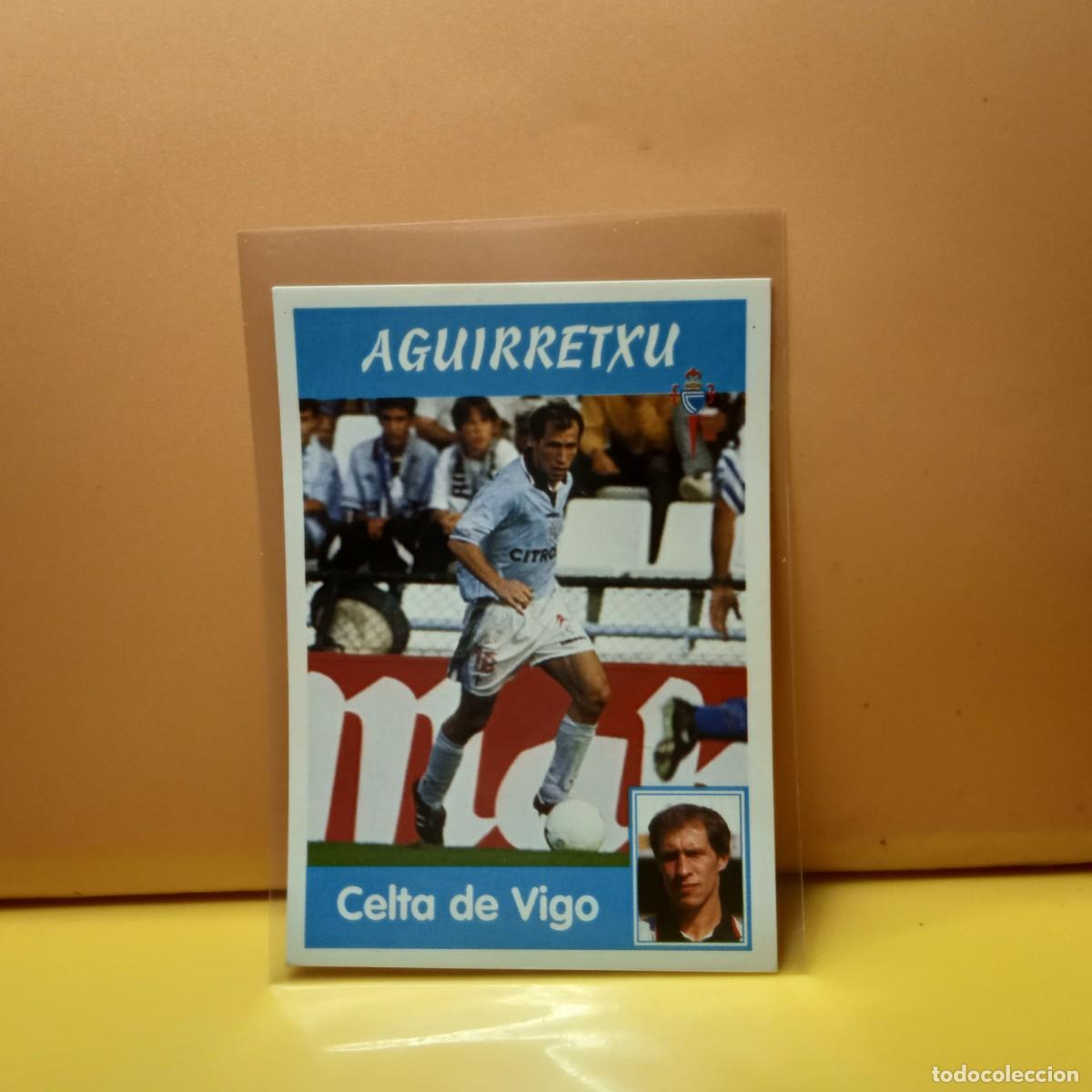 Cromos de f&uacute;tbol: PANINI SPORTS; MEGACRACKS 1997 1998 97 98 CELTA DE VIGO AGUIRRETXU 248