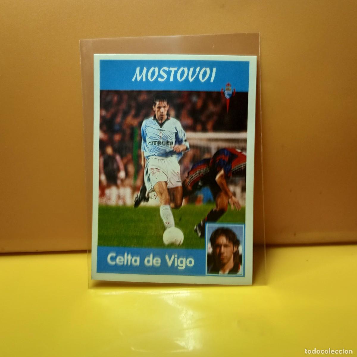 Cromos de f&uacute;tbol: PANINI SPORTS; MEGACRACKS 1997 1998 97 98 CELTA DE VIGO MOSTOVOI 251