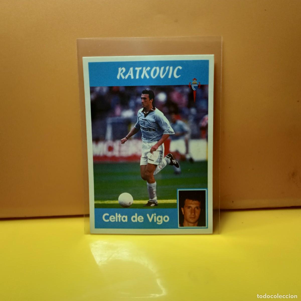 Cromos de f&uacute;tbol: PANINI SPORTS; MEGACRACKS 1997 1998 97 98 CELTA DE VIGO RATKOVIC 252
