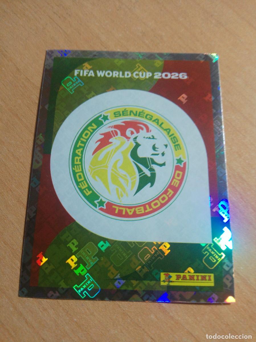 Cromos de f&uacute;tbol: ESCUDO SENEGAL SEN 1 MUNDIAL FIFA WORLD CUP 2026 26 PANINI STICKERS NUEVO