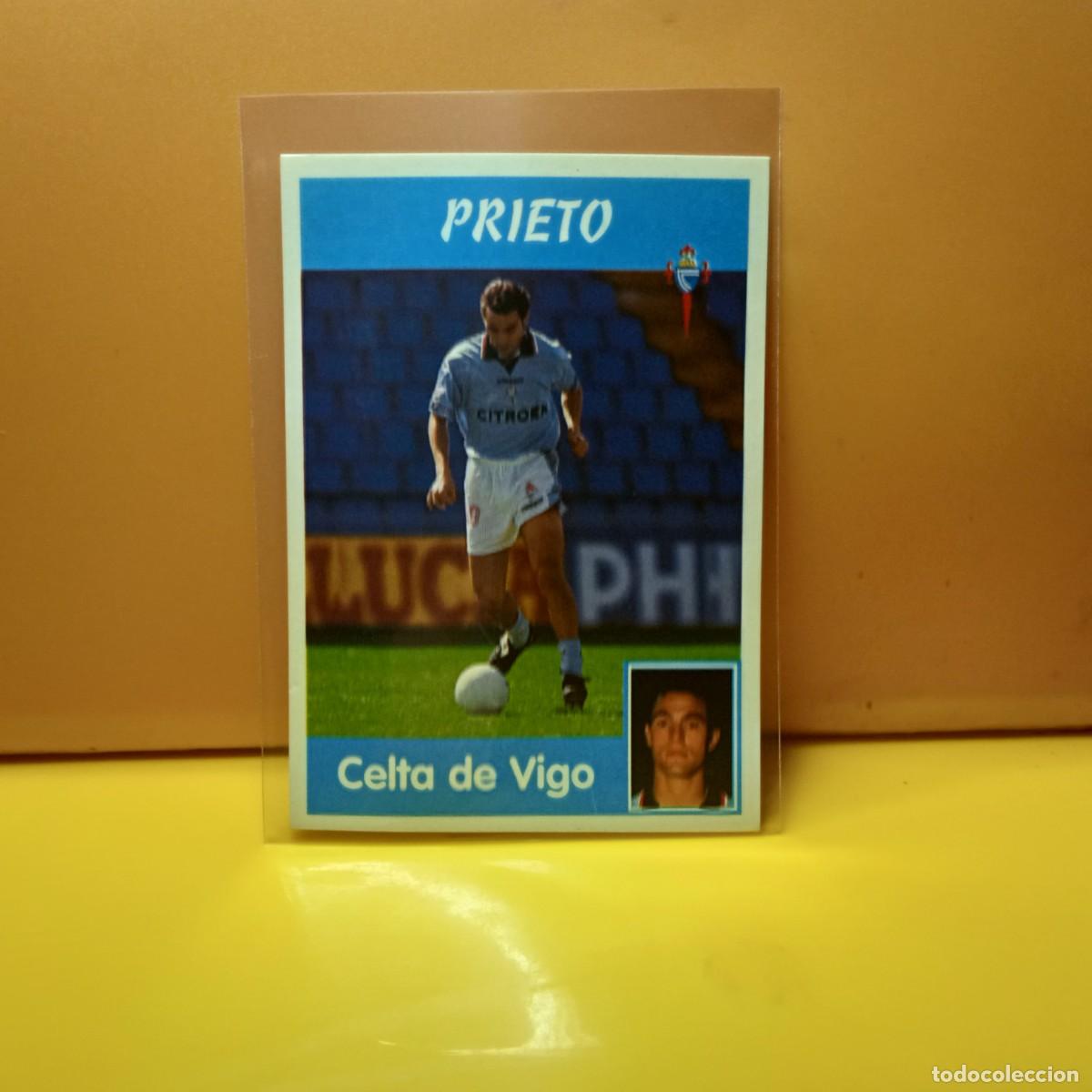 Cromos de f&uacute;tbol: PANINI SPORTS; MEGACRACKS 1997 1998 97 98 CELTA DE VIGO PRIETO 253A 253 A