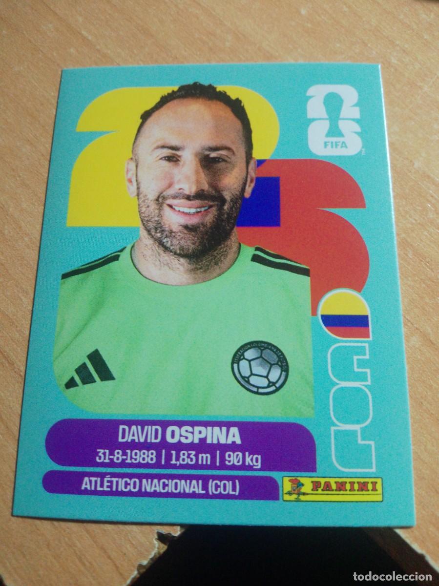 Cromos de f&uacute;tbol: COL 3 OSPINA COLOMBIA MUNDIAL FIFA WORLD CUP 2026 26 PANINI STICKERS NUEVO