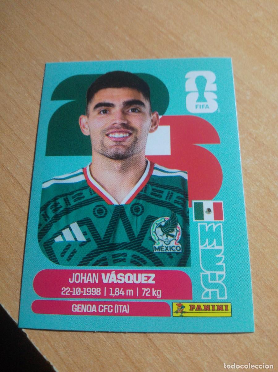 Cromos de f&uacute;tbol: MEX 3 VAZQUEZ MEXICO MUNDIAL FIFA WORLD CUP 2026 26 PANINI STICKERS NUEVO