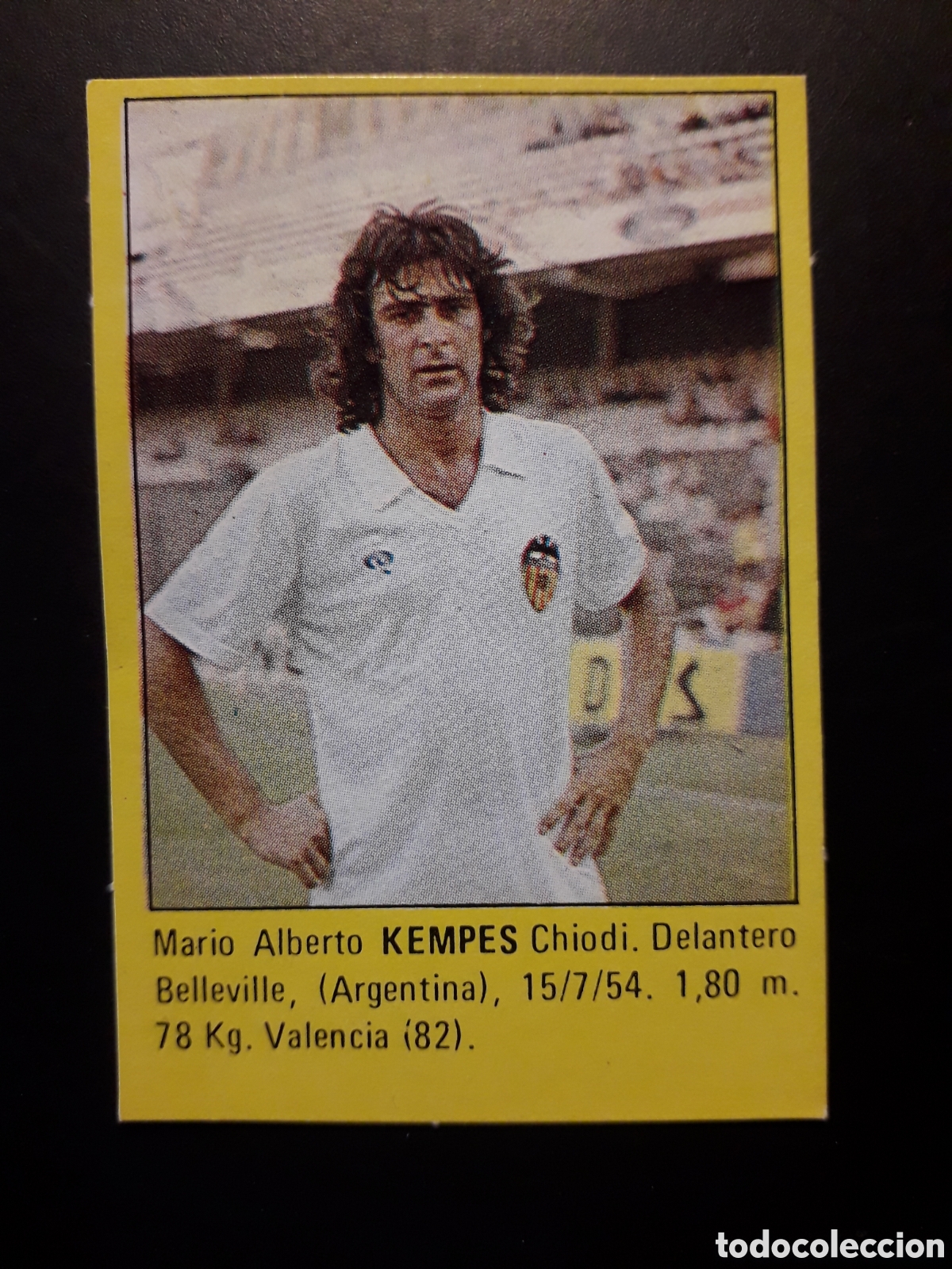 Cromos de f&uacute;tbol: KEMPES VALENCIA CF SUPER F&Uacute;TBOL 84 83-84 1983-1984 ROLL&Aacute;N DESPEGADO PEDIDO M&Iacute;NIMO 3&euro;