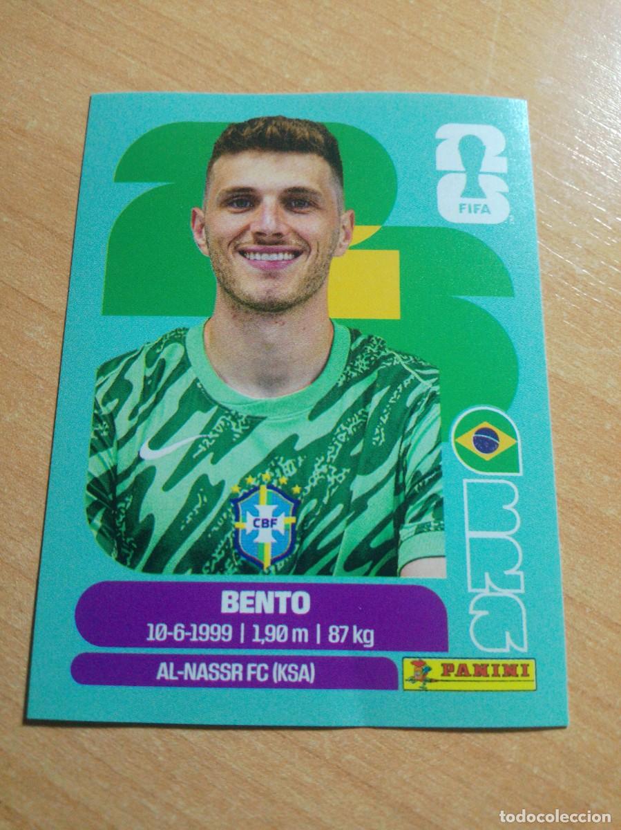 Cromos de f&uacute;tbol: BRA 3 BENTO BRASIL MUNDIAL FIFA WORLD CUP 2026 26 PANINI STICKERS NUEVO