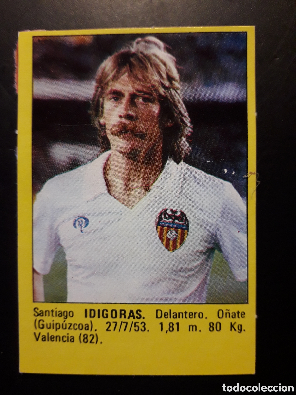 Cromos de f&uacute;tbol: ID&Iacute;GORAS VALENCIA CF SUPER F&Uacute;TBOL 84 83-84 1983-1984 ROLL&Aacute;N DESPEGADO PEDIDO M&Iacute;NIMO 3&euro;