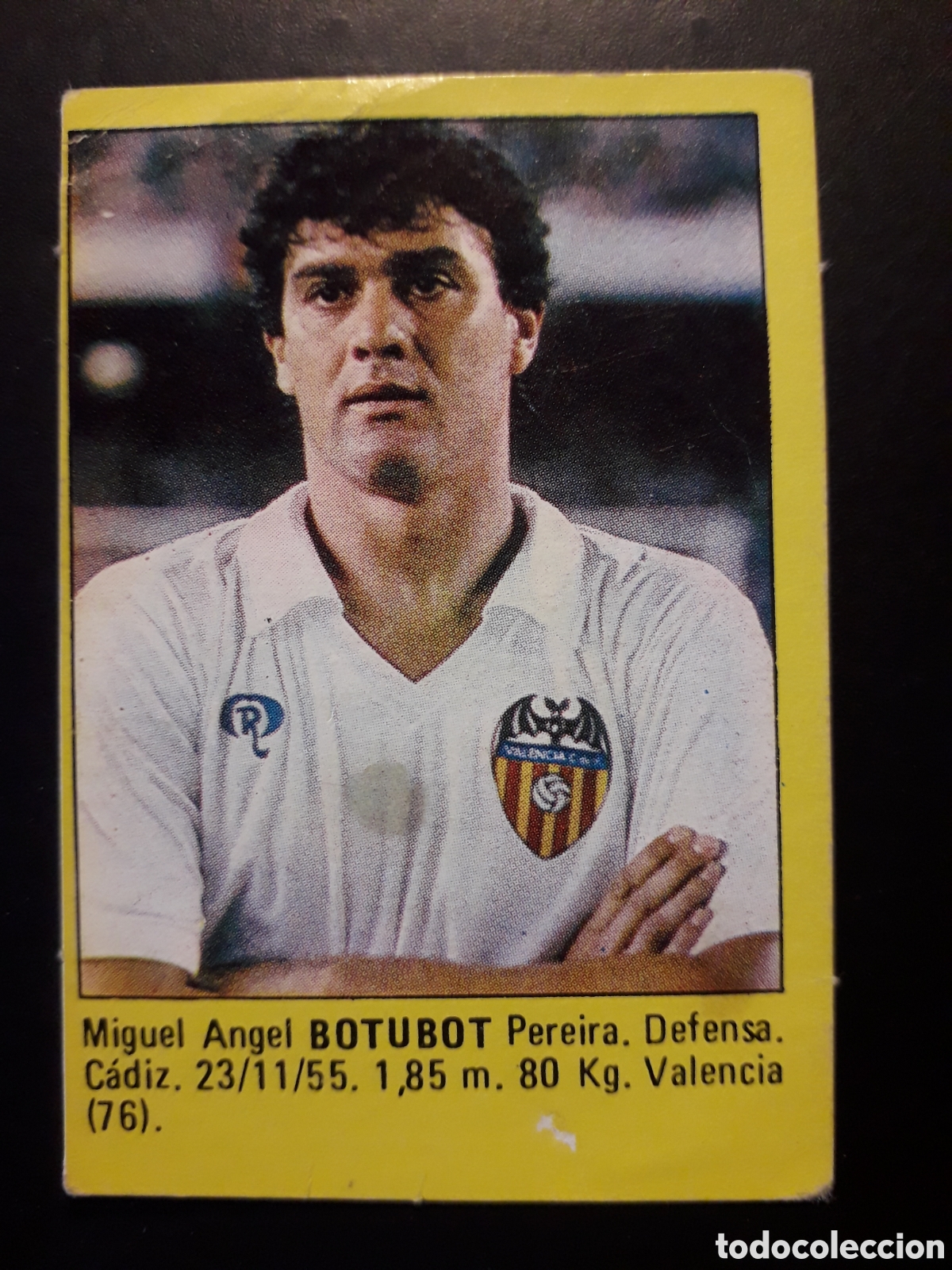 Cromos de f&uacute;tbol: BOTUBOT VALENCIA CF SUPER F&Uacute;TBOL 84 83-84 1983-1984 ROLL&Aacute;N DESPEGADO PEDIDO M&Iacute;NIMO 3&euro;