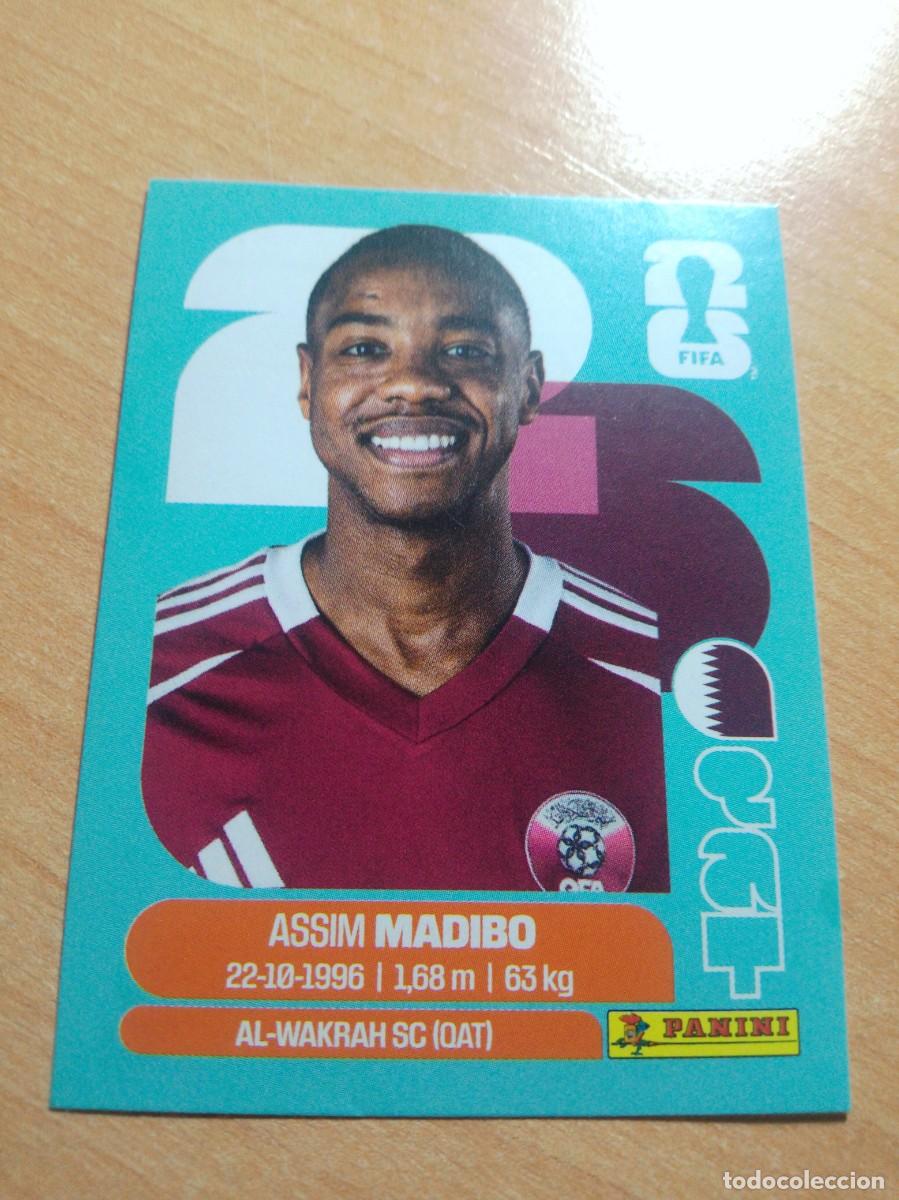 Cromos de f&uacute;tbol: MADIBO QATAR QAT 11 MUNDIAL FIFA WORLD CUP 2026 26 PANINI STICKERS NUEVO