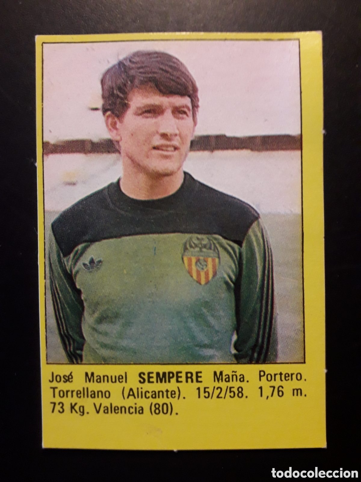 Cromos de f&uacute;tbol: SEMPERE VALENCIA CF SUPER F&Uacute;TBOL 84 83-84 1983-1984 ROLL&Aacute;N DESPEGADO PEDIDO M&Iacute;NIMO 3&euro;