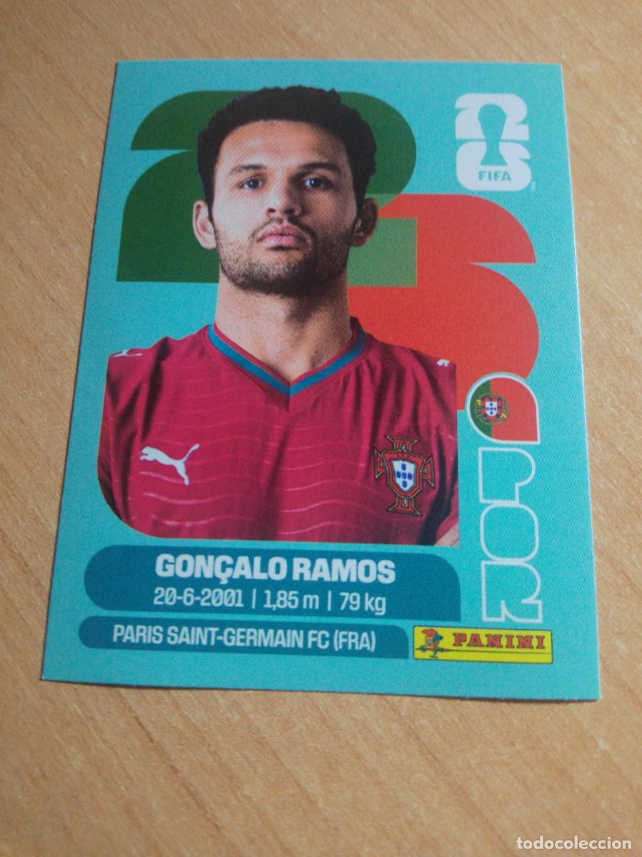 Cromos de f&uacute;tbol: POR 18 GO&Ccedil;ALO RAMOS PORTUGAL MUNDIAL FIFA WORLD CUP 2026 26 PANINI STICKERS NUEVO