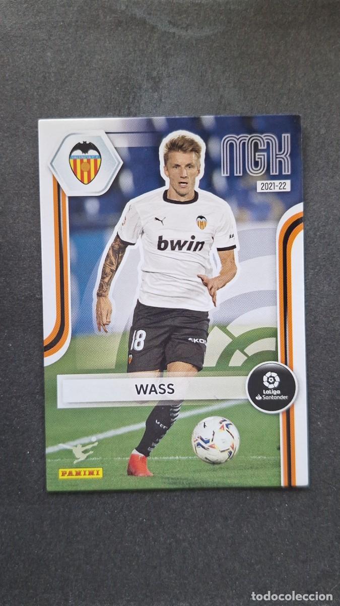 Cromos de f&uacute;tbol: L1 WASS VALENCIA C. F. 334 PANINI MEGACRACKS 2021 2022 21 22
