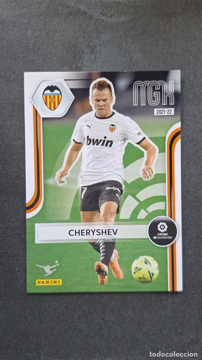Cromos de f&uacute;tbol: L1 CHERYSHEV VALENCIA C. F. 336 PANINI MEGACRACKS 2021 2022 21 22