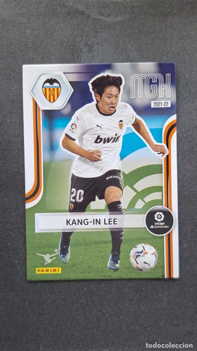 Cromos de f&uacute;tbol: L1 KANG-IN LEE VALENCIA C. F. 337 PANINI MEGACRACKS 2021 2022 21 22