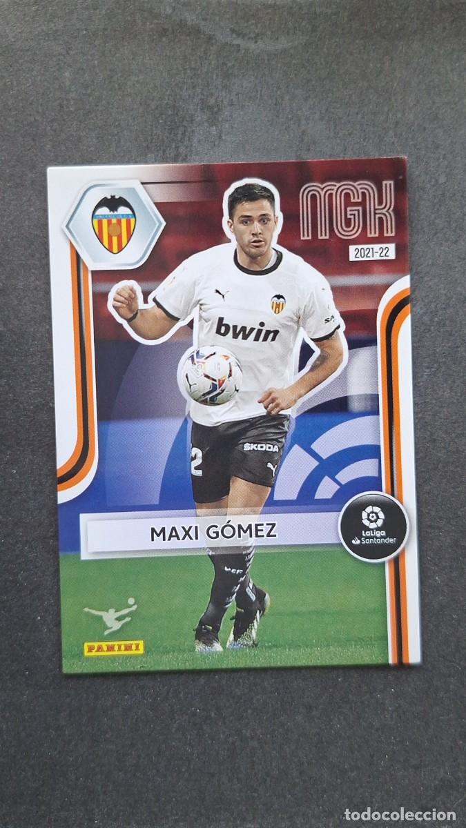 Cromos de f&uacute;tbol: L1 MAXI GOMEZ VALENCIA C. F. 341 PANINI MEGACRACKS 2021 2022 21 22