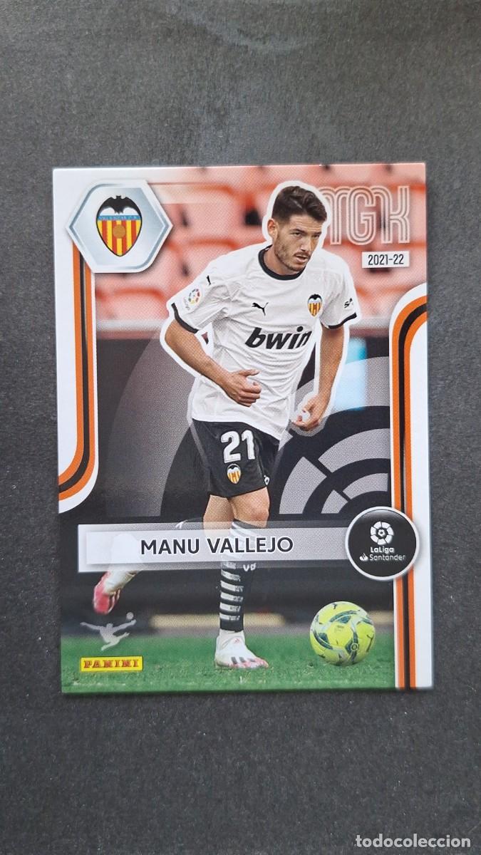 Cromos de f&uacute;tbol: L1 MANU VALLEJO VALENCIA C. F. 342 PANINI MEGACRACKS 2021 2022 21 22