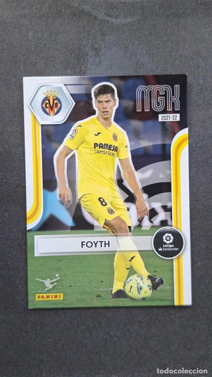 Cromos de f&uacute;tbol: L1 FOYTH VILLARREAL C. F. 349 PANINI MEGACRACKS 2021 2022 21 22