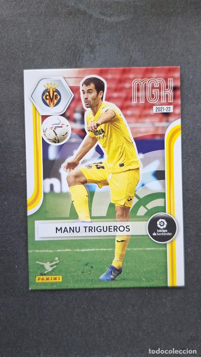 Cromos de f&uacute;tbol: L1 MANU TRIGUEROS VILLARREAL C. F. 357 PANINI MEGACRACKS 2021 2022 21 22
