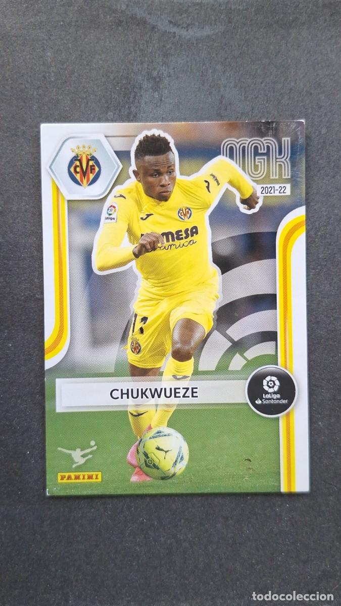 Cromos de f&uacute;tbol: L1 CHUKWUEZE VILLARREAL C. F. 360 PANINI MEGACRACKS 2021 2022 21 22
