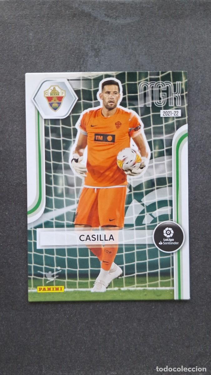 Cromos de f&uacute;tbol: L1 CASILLA ELCHE C. F. 129 PANINI MEGACRACKS 2021 2022 21 22