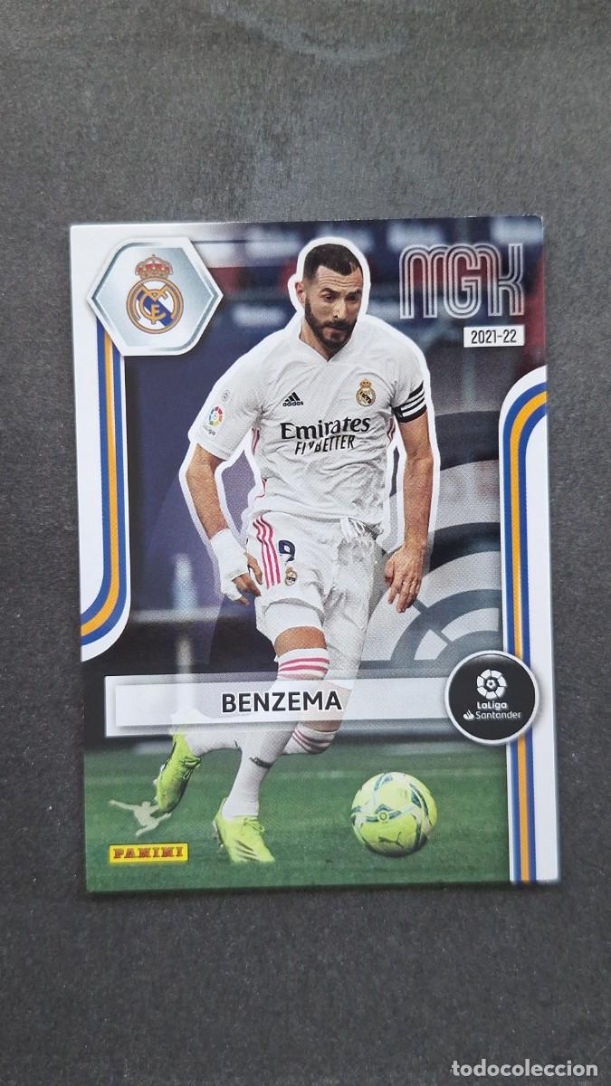 Cromos de f&uacute;tbol: L1 BENZEMA REAL MADRID 233 PANINI MEGACRACKS 2021 2022 21 22