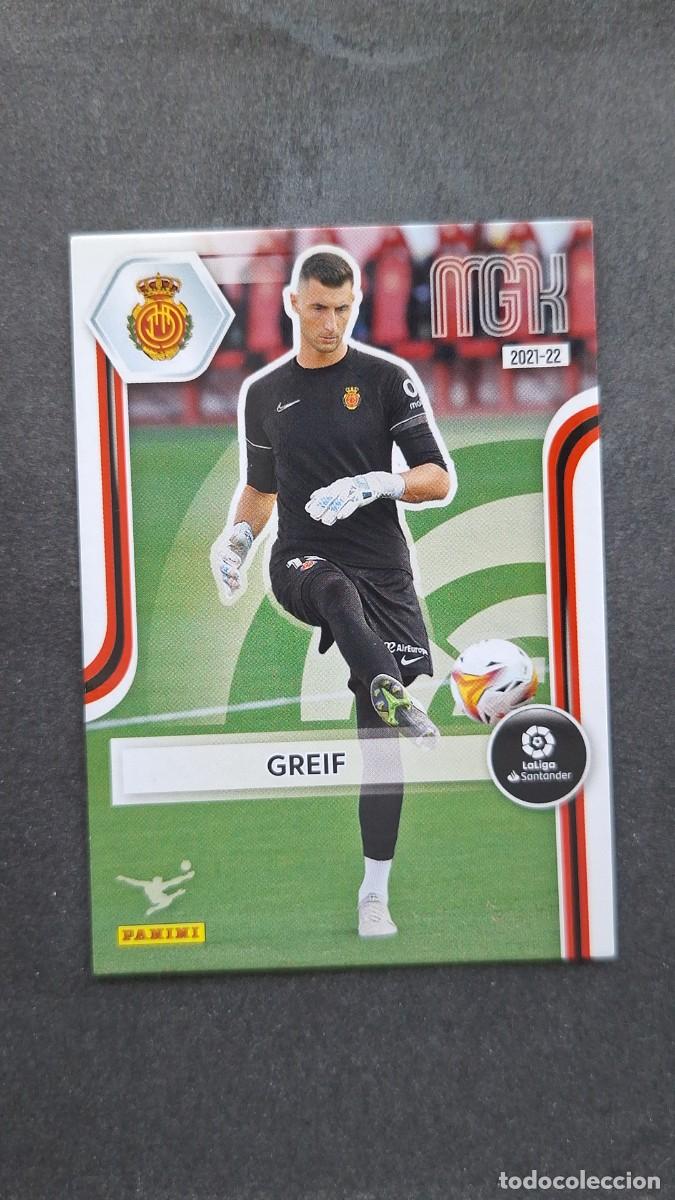 Cromos de f&uacute;tbol: L1 GREIF R. C. D. MALLORCA 237 PANINI MEGACRACKS 2021 2022 21 22