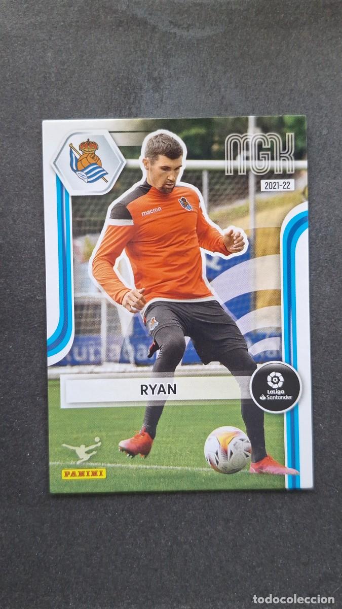 Cromos de f&uacute;tbol: L1 RYAN REAL SOCIEDAD 291 PANINI MEGACRACKS 2021 2022 21 22