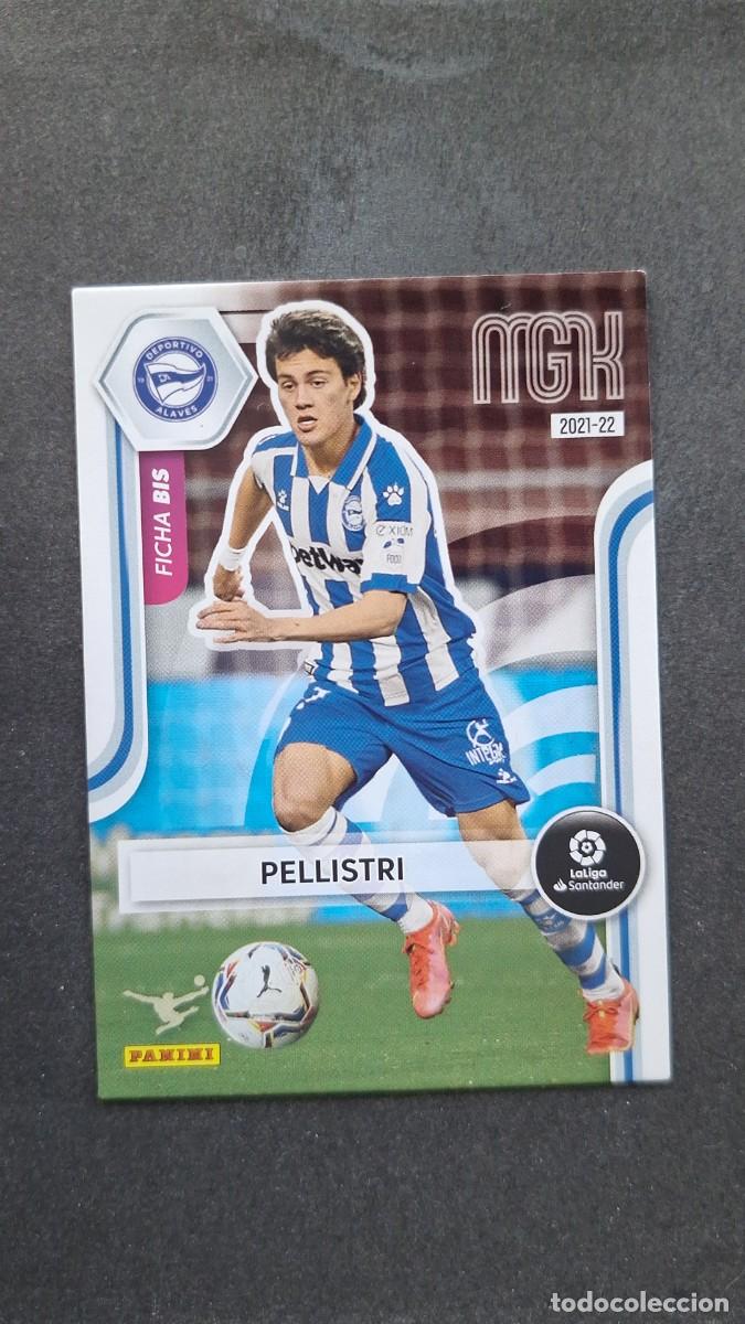 Cromos de f&uacute;tbol: L1 PELLISTRI DEPORTIVO ALAVES 14 FICHA BIS PANINI MEGACRACKS 2021 2022 21 22