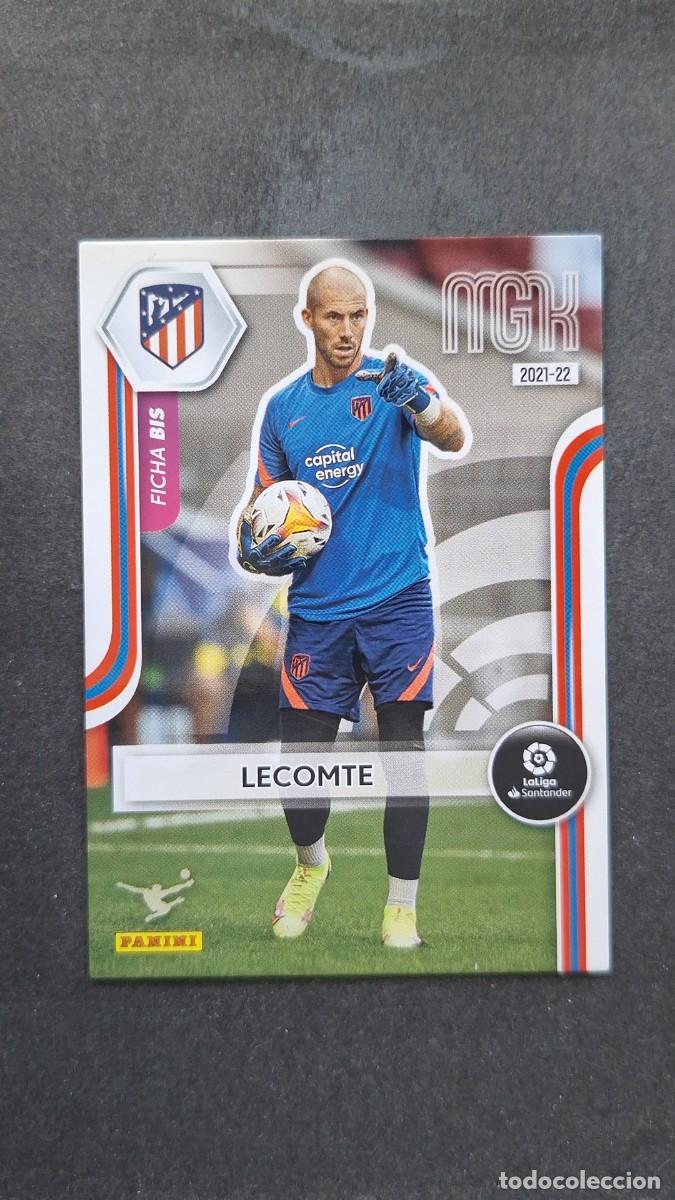 Cromos de f&uacute;tbol: L1 LECOMTE ATLETICO DE MADRID 39 FICHA BIS PANINI MEGACRACKS 2021 2022 21 22