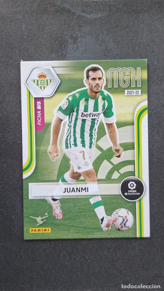 Cromos de f&uacute;tbol: L1 JUANMI F. C. BARCELONA 90 FICHA BIS PANINI MEGACRACKS 2021 2022 21 22