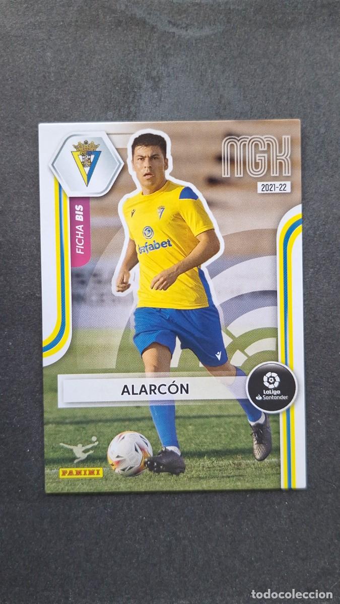 Cromos de f&uacute;tbol: L1 ALARCON CADIZ C. F. 104 FICHA BIS PANINI MEGACRACKS 2021 2022 21 22