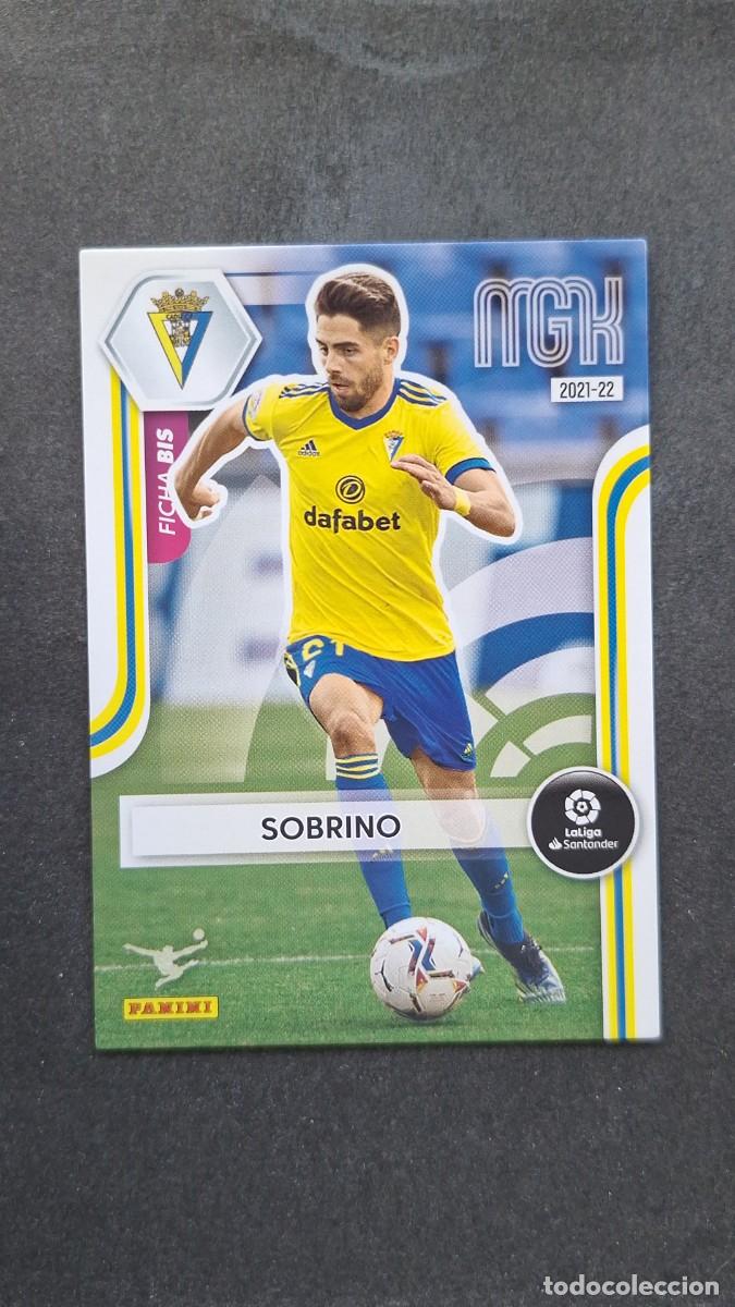 Cromos de f&uacute;tbol: L1 SOBRINO CADIZ C. F. 108 FICHA BIS PANINI MEGACRACKS 2021 2022 21 22