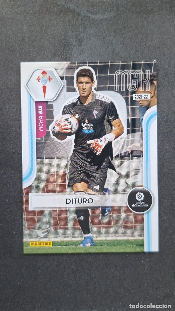 Cromos de Futebol: L1 DITURO CELTA DE VIGO 111 FICHA BIS PANINI MEGACRACKS 2021 2022 21 22