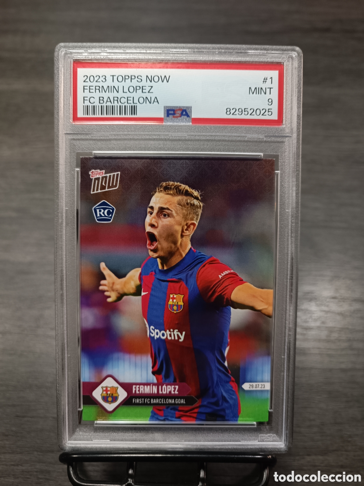 Cromos de Futebol: PSA 9 Rookie Card Ferm&iacute;n