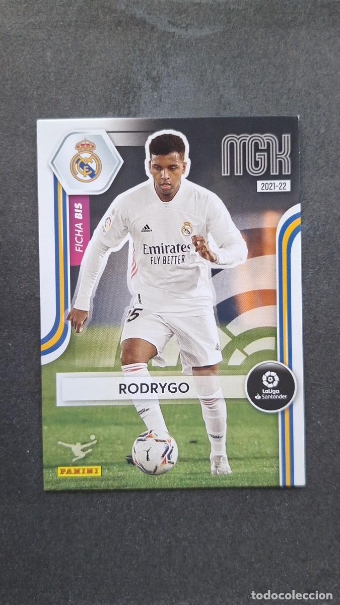 Fu&szlig;ball-Sticker: L1 RODRYGO REAL MADRID 232 FICHA BIS PANINI MEGACRACKS 2021 2022 21 22