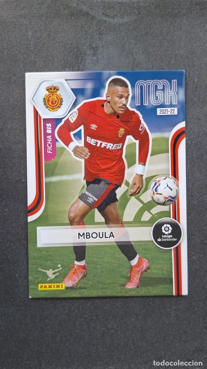 Cromos de f&uacute;tbol: L1 MBOULA R. C. D. MALLORCA 248 FICHA BIS PANINI MEGACRACKS 2021 2022 21 22