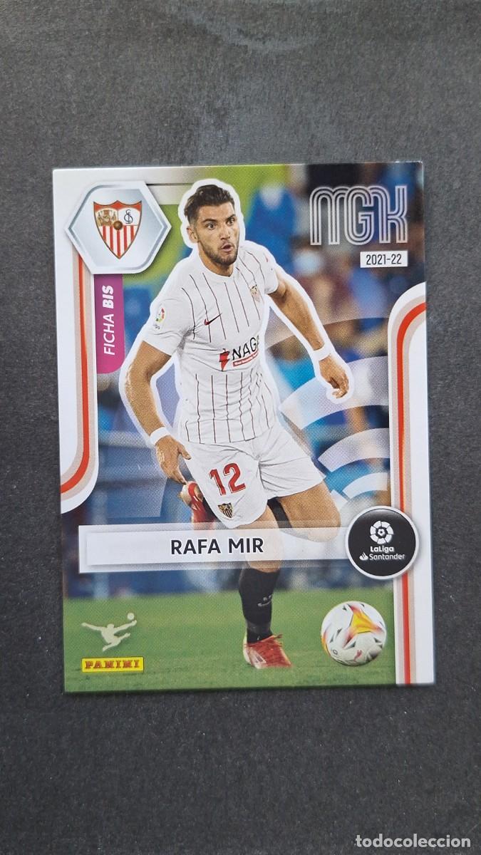 Cromos de f&uacute;tbol: L1 RAFA MIR SEVILLA F. C. 324 FICHA BIS PANINI MEGACRACKS 2021 2022 21 22