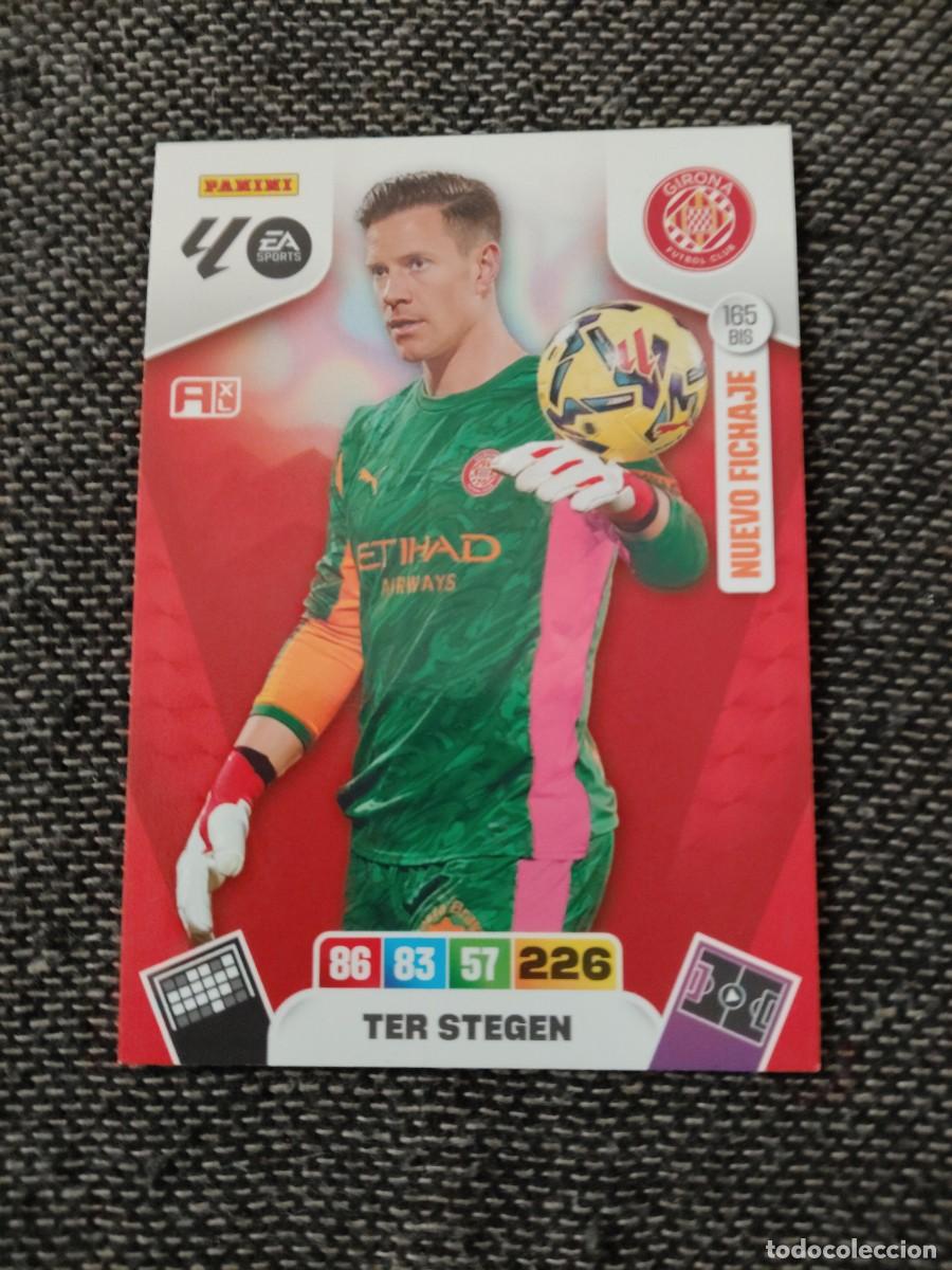 Cromos de f&uacute;tbol: 165 bis ter stegen Girona Adrenalyn 2025-26
