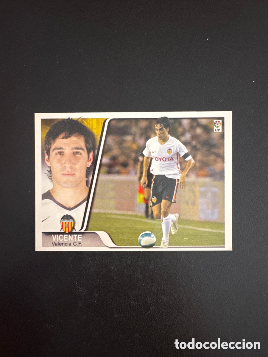 Cromos de f&uacute;tbol: VICENTE VALENCIA NUMERO 70 EDICIONES ESTADIO 2007