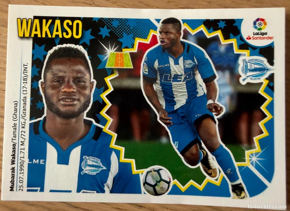 Football Stickers: 10 WAKASO ALAVES 18 19 2018 2019 LIGA SANTANDER COLECCIONES ESTE SIN PEGAR STICKER