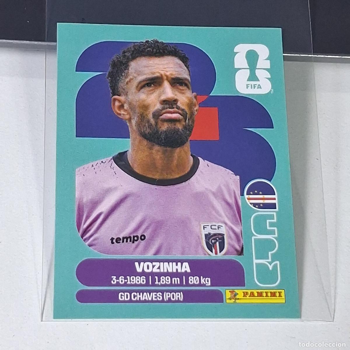 Cromos de f&uacute;tbol: B38 CPV 2 CPV2 VOZINHA CABO VERDE CAPE CPV MUNDIAL FIFA WORLD CUP 2026 STICKER PANINI