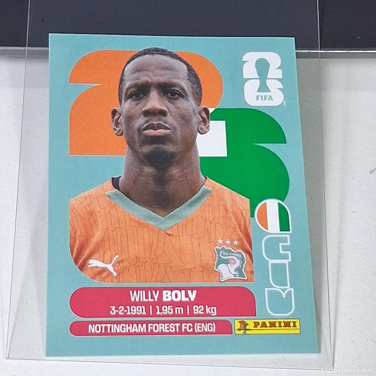 Cromos de f&uacute;tbol: B38 CIV7 WILLY BOLY 7 COAST CIV COSTA DE MARFIL IVORY MUNDIAL FIFA WORLD CUP 2026 STICKER PANINI