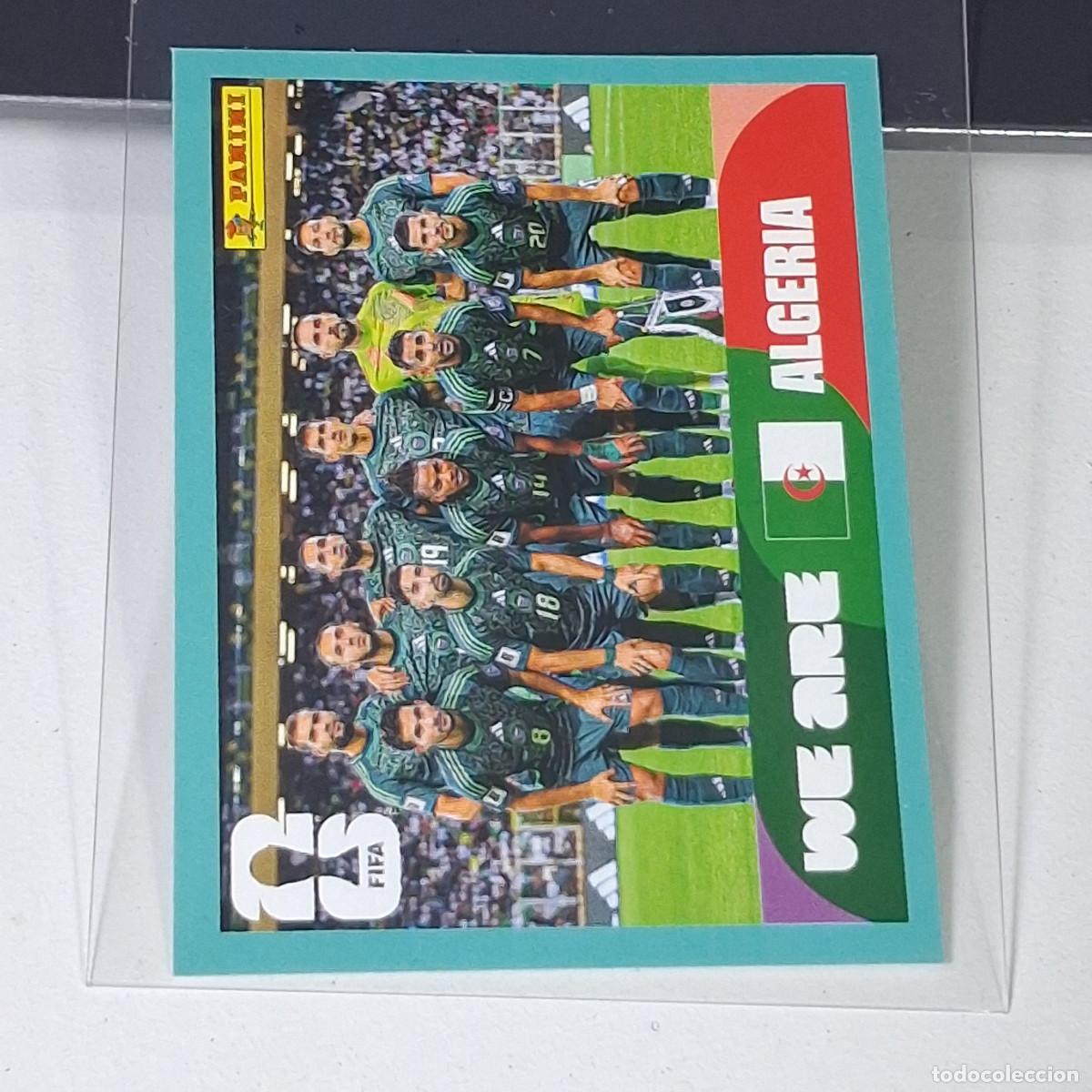 Cromos de f&uacute;tbol: B38 ALG 13 ALG13 PLANTILLA EQUIPO ARGELIA ALGERIA ALG MUNDIAL FIFA WORLD CUP 2026 STICKER PANINI