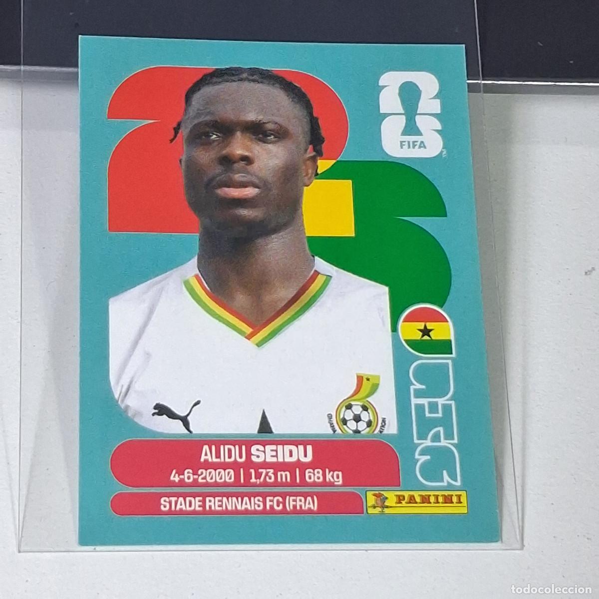 Cromos de f&uacute;tbol: B38 GHA5 ALIDU SEIDU 5 GHANA GHA MUNDIAL FIFA WORLD CUP 2026 STICKER PANINI