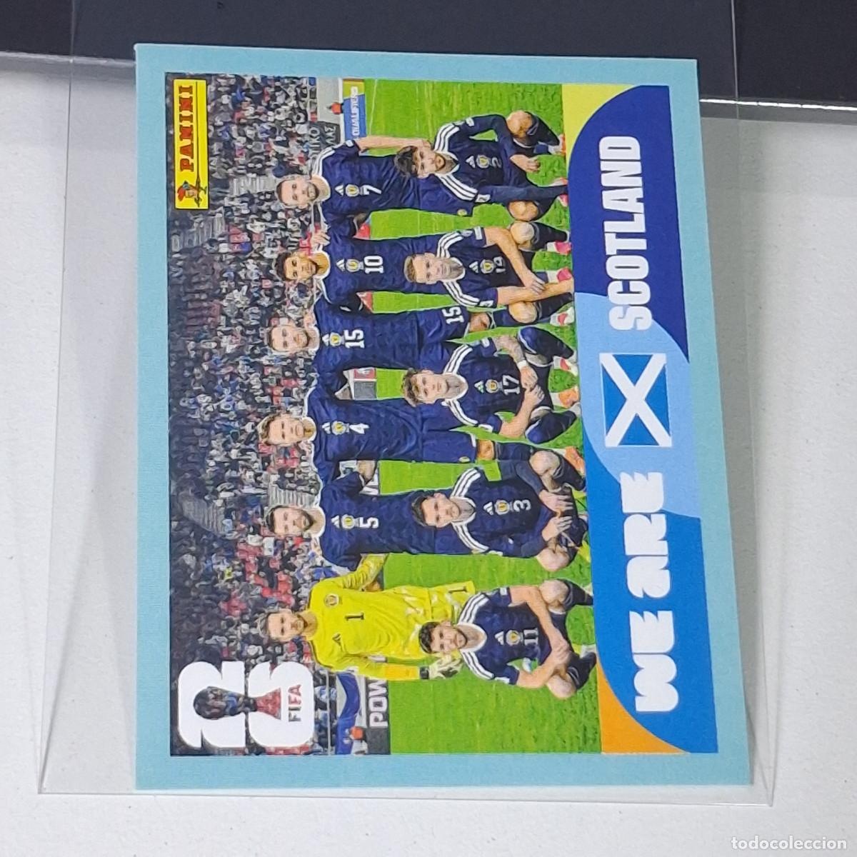 Cromos de f&uacute;tbol: B38 SCO 13 SCO13 PLANTILLA ESCOCIA TEAM SCOTLAND SCO MUNDIAL FIFA WORLD CUP 2026 STICKER PANINI