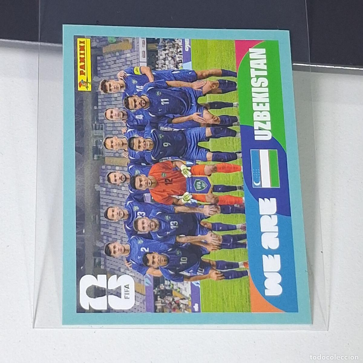 Cromos de f&uacute;tbol: B38 UZB13 PLANTILLA 13 UZBEKIST&Aacute;N UZB FIFA WORLD CUP 2026 STICKER PANINI