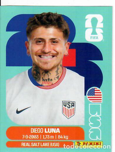 Cromos de f&uacute;tbol: CROMO PANINI MUNDIAL WORLD CUP 2026 - USA14 USA 14 - LUNA - EEUU