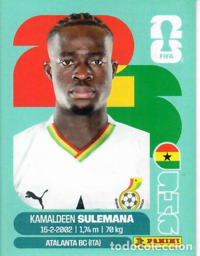 Football Stickers: CROMO PANINI MUNDIAL WORLD CUP 2026 - GHA12 GHA 12 - SULEMANA - GHANA