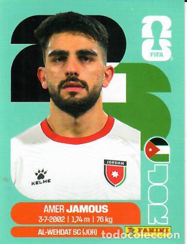 Cromos de f&uacute;tbol: CROMO PANINI MUNDIAL WORLD CUP 2026 - JOR14 JOR 14 - JAMOUS - JORDANIA
