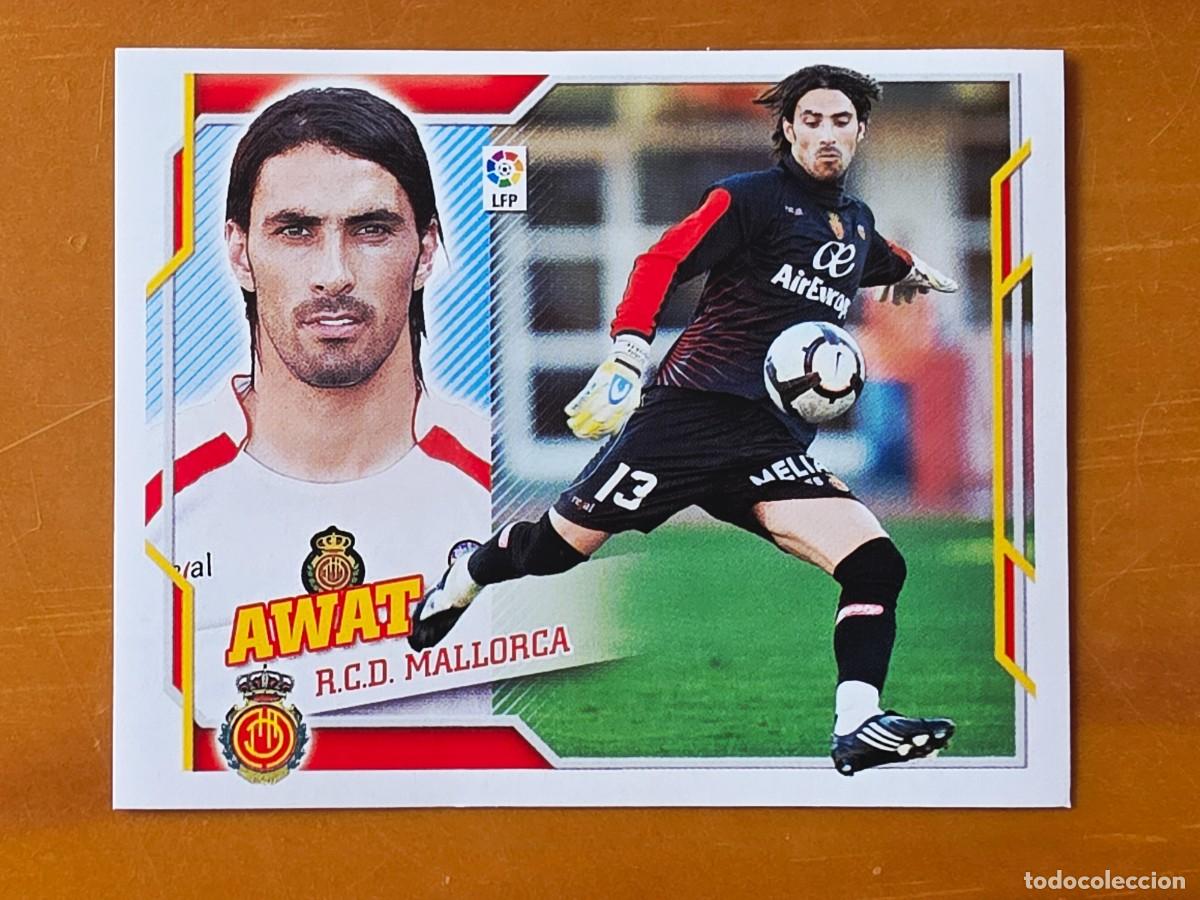 Cartes &agrave; collectionner de Football: 1 Awat Aouate, RCD Mallorca, Panini Ediciones Liga Este 2010 2011 10 11
